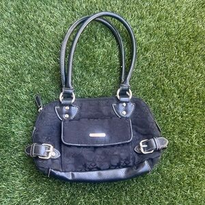 Y2K Minicci Mini Buckle Shoulder Bag Black